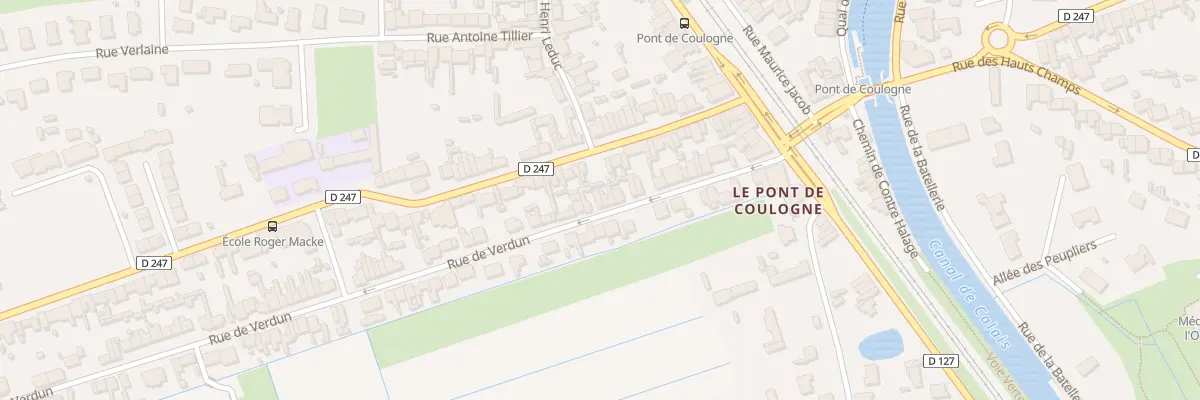 Plan du 32 Rue de Verdun à Coulogne