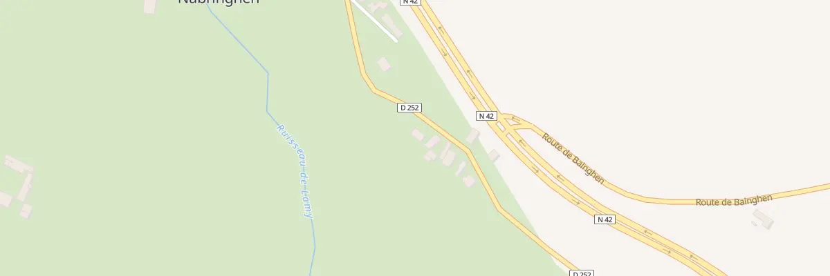 Plan du 22 Rte de Longueville à Nabringhen