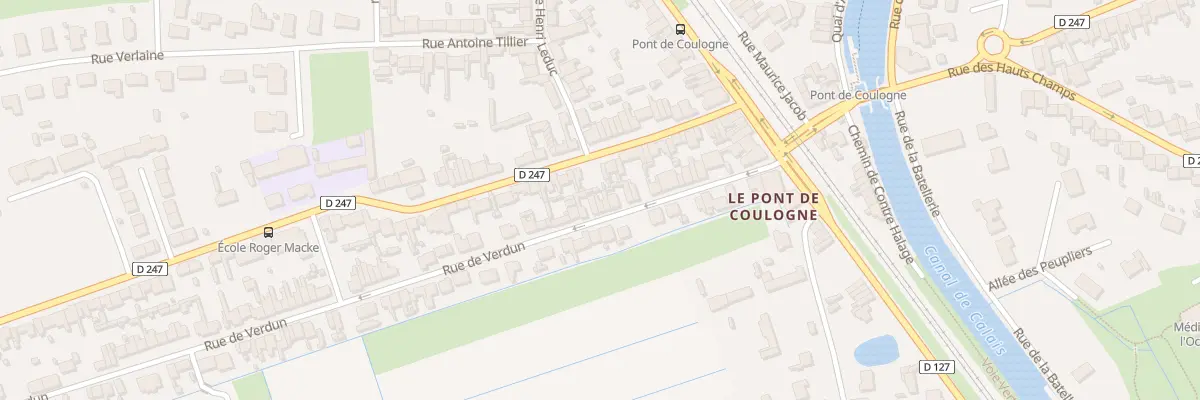 Plan du 30 Rue de Verdun à Coulogne