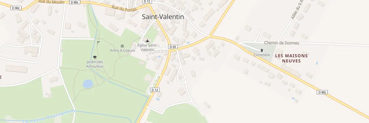 Plan du 3 Che de la Locature à Saint-Valentin