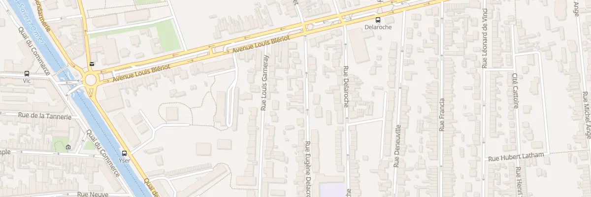 Plan du 16 Rue Delacroix à Calais