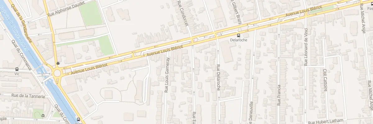 Plan du 4B Rue Delacroix à Calais