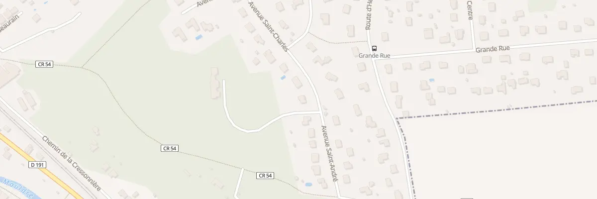 Plan du 16 Av Saint Charles à Maule