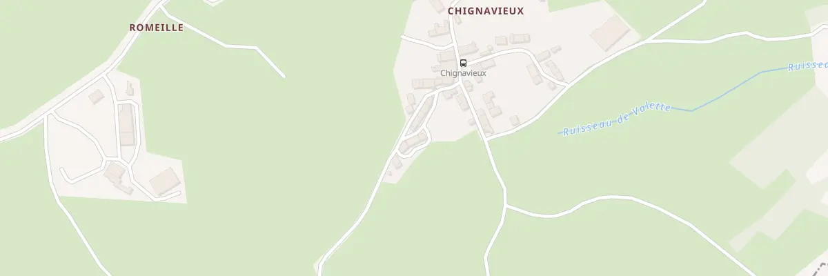 Plan du 15 Chignavieux à Saint-Priest-la-Feuille