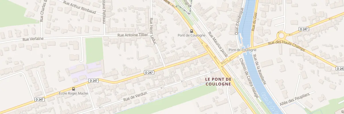 Plan du 26 Rue Charles de Gaulle à Coulogne