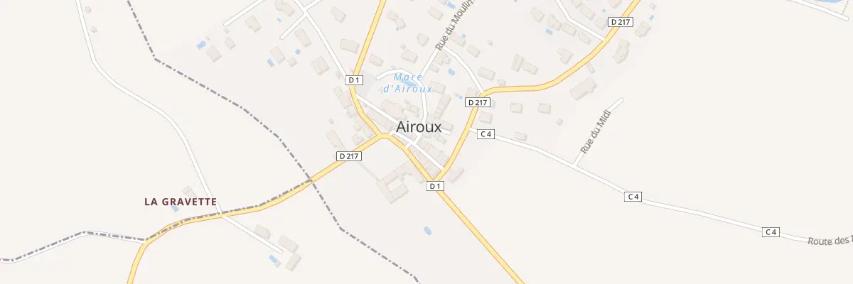 Plan du 17 Le Village à Airoux