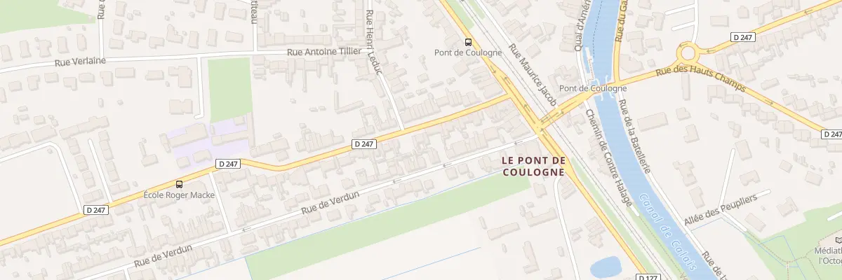 Plan du 31 Rue Charles de Gaulle à Coulogne