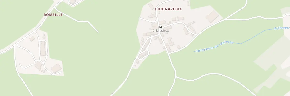 Plan du 13B Chignavieux à Saint-Sulpice-le-Guérétois