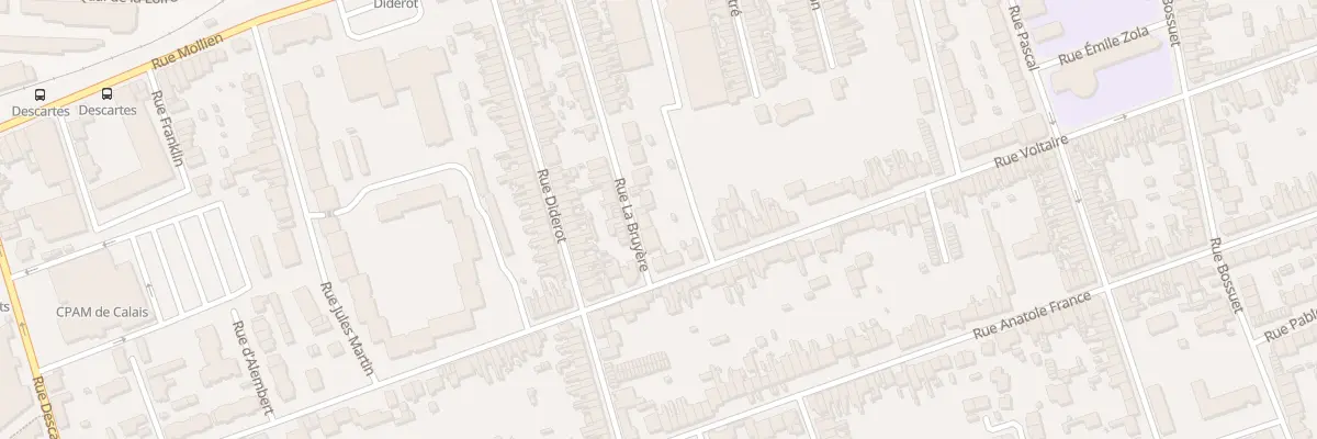 Plan du 69 Rue la Bruyère à Calais