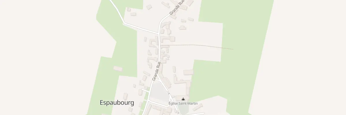 Plan du 6 Gr Grande Rue à Espaubourg