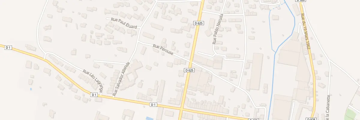 Plan du 1 Rue la Perouse à Laroque-d’Olmes