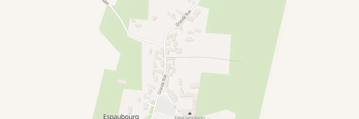 Plan du 10 Gr Grande Rue à Espaubourg