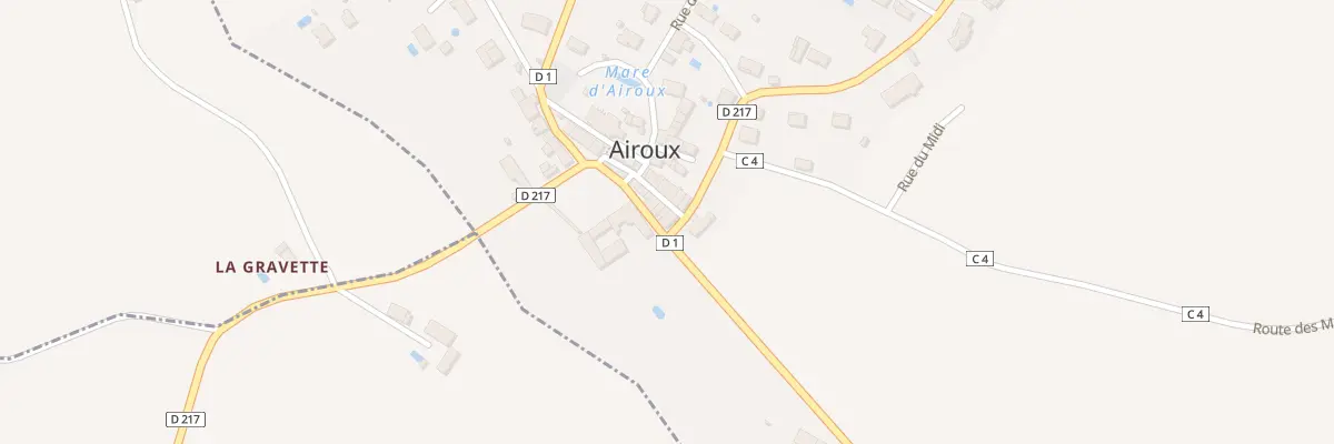 Plan du 22 Le Village à Airoux