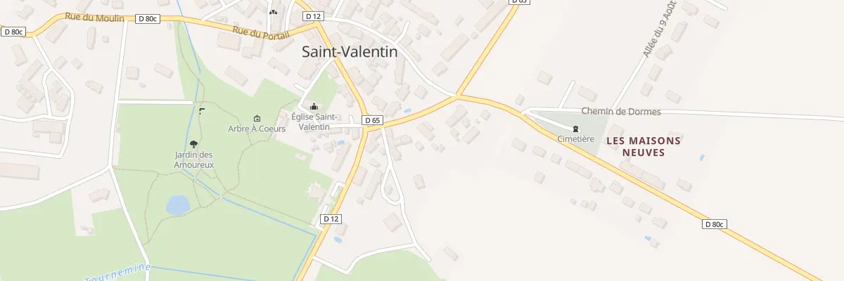 Plan du 6 Rue du Petit Clos à Saint-Valentin