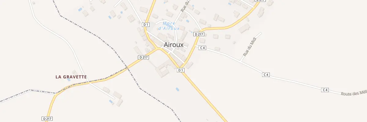 Plan du 3 Rte de Soupex à Airoux