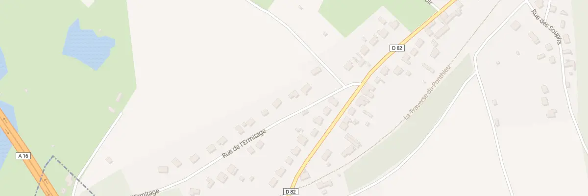 Plan du 6 Rue de l’Ermitage à Caours