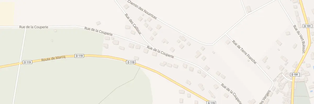 Plan du 17 Rue de la Couperie à Beynes