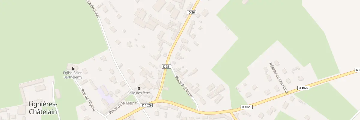 Plan du 2 Rue du Boutelet à Lignières-Châtelain
