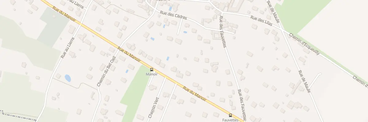 Plan du 41 Rue du Manoir à Bazemont