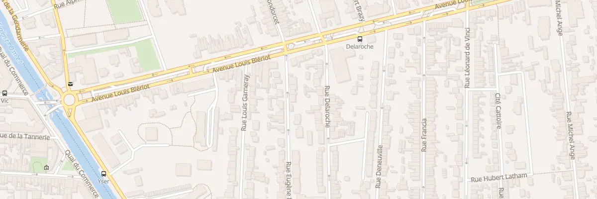 Plan du 7 Rue Delacroix à Calais