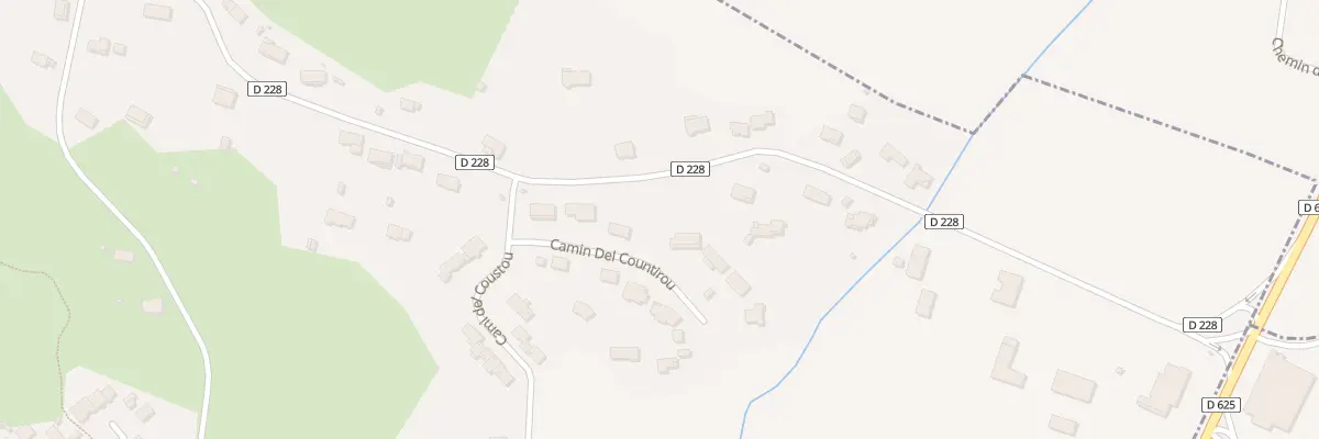 Plan du 7 Cami del Countirou à Tabre