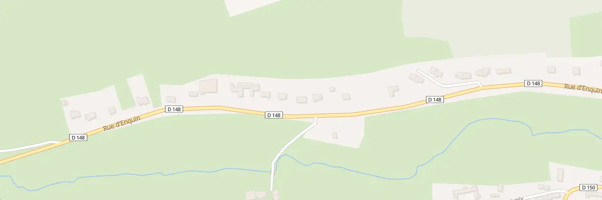 Plan du 20 Rue d’Enquin à Preures