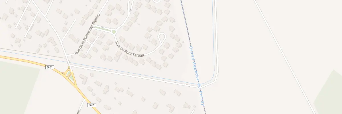 Plan du 37 Rue du Pont Tarault au Perray-en-Yvelines