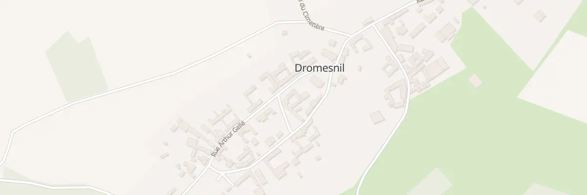 Plan du 1 Rue Arthur Gellee à Dromesnil
