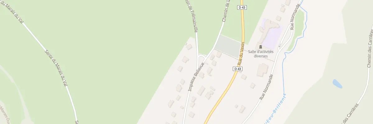Plan du 27 Imp de Bellevue à Seraincourt