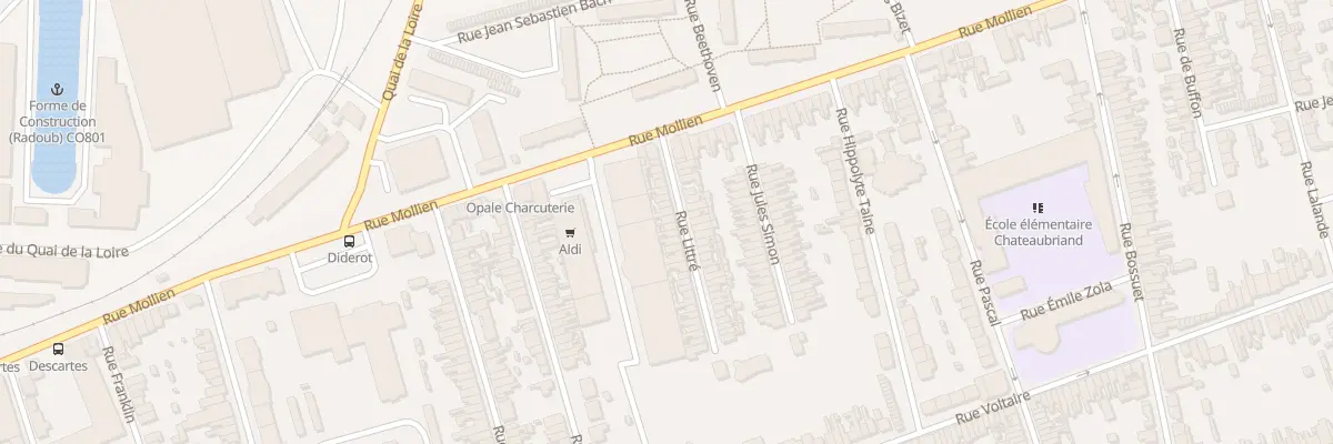 Plan du 20 Rue Littré à Calais