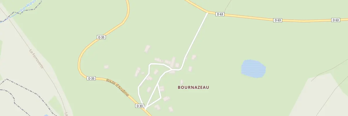 Plan du 6 Bournazeau à Saint-Fiel