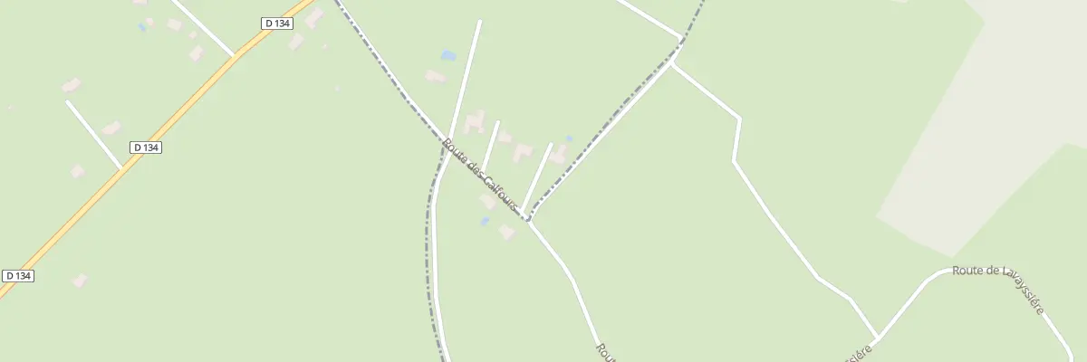 Plan du 5574F Le Terral à Cornac