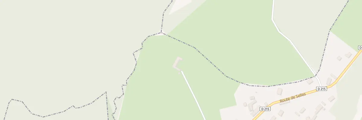 Plan du 59 Rte de Selles à Menneville