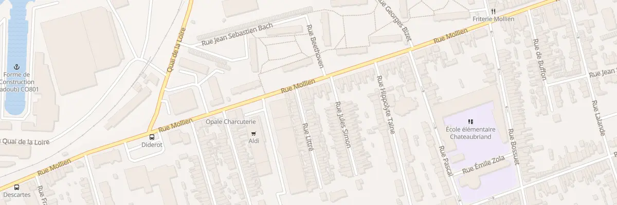 Plan du 3 Rue Littré à Calais