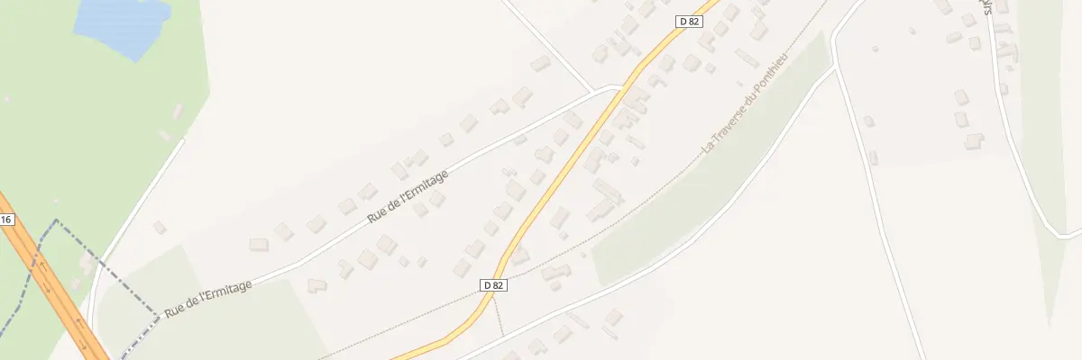 Plan du 134 Rue des Prés à Caours