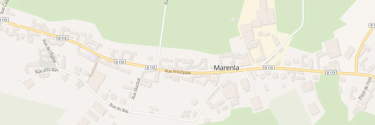 Plan du 38 Rue Principale à Marenla