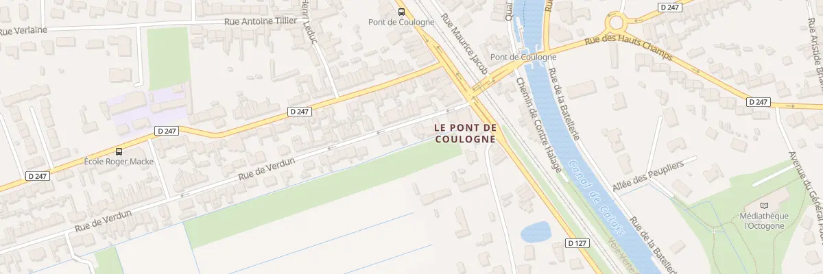Plan du 11 Rue de Verdun à Coulogne