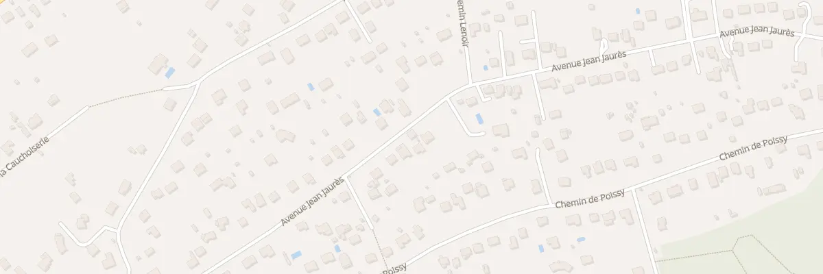 Plan du 30B Av Jean Jaurès à Maule