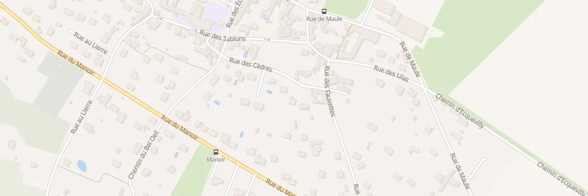 Plan du 5 Rue des Cèdres à Bazemont