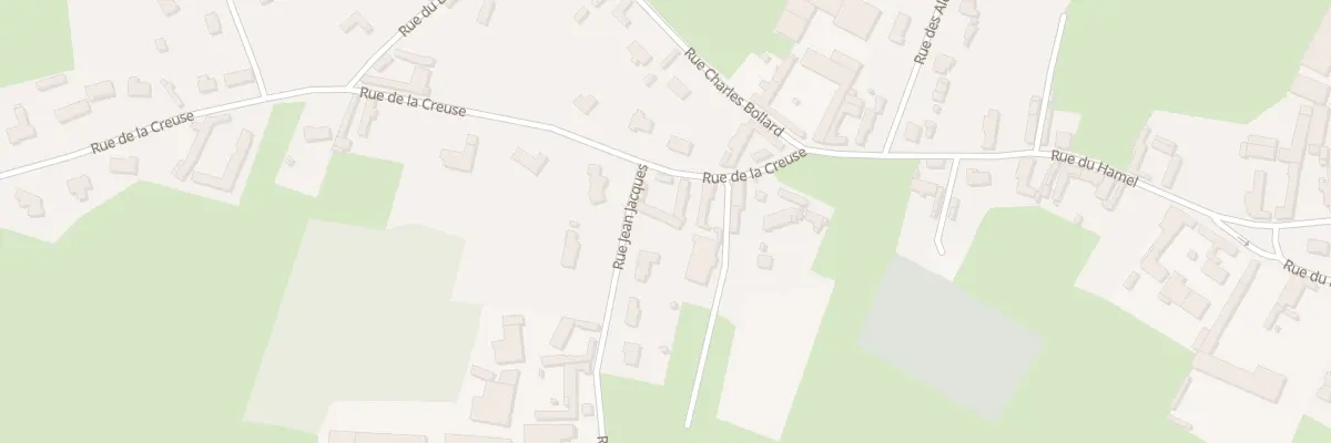 Plan du 83 Rue de la Creuse à Campagne-lès-Hesdin