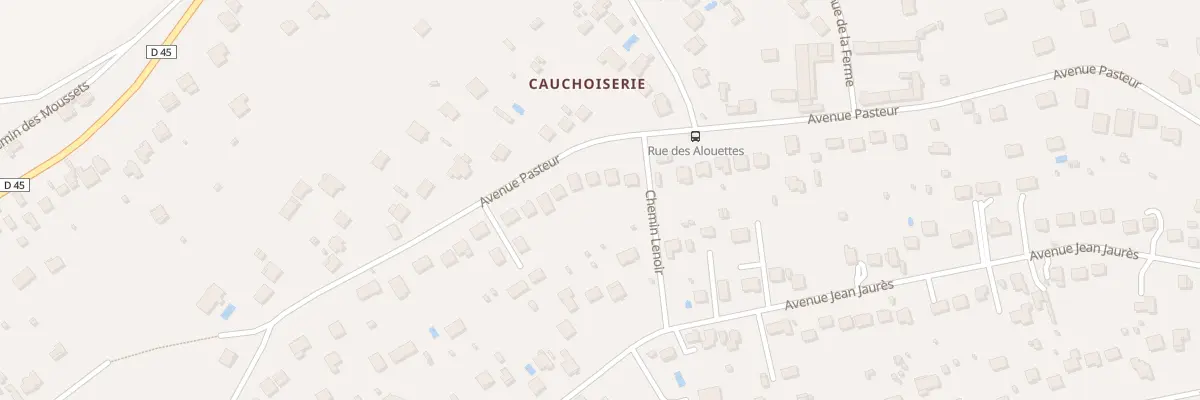 Plan du 41 Rue Pasteur à Maule