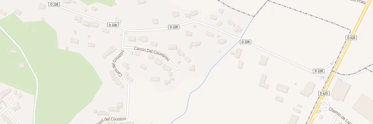 Plan du 13 Cami del Countirou à Tabre