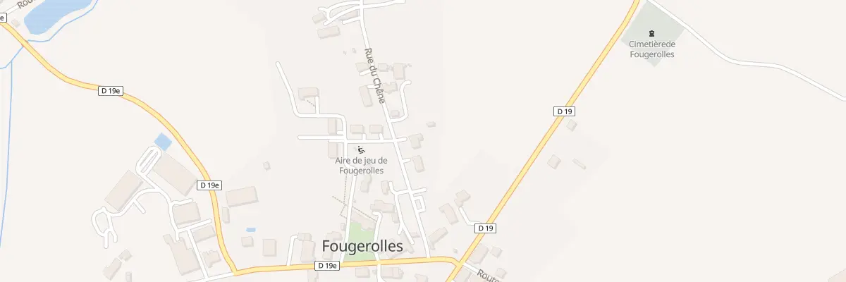 Plan du 5642 Le Pre du Bourg à Fougerolles