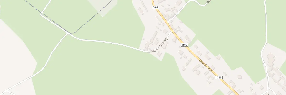 Plan du 9 Rue de Gournay à Hanvoile