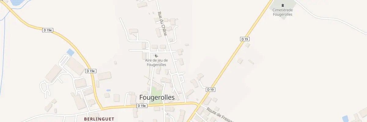 Plan du 5643 Le Pre du Bourg à Fougerolles
