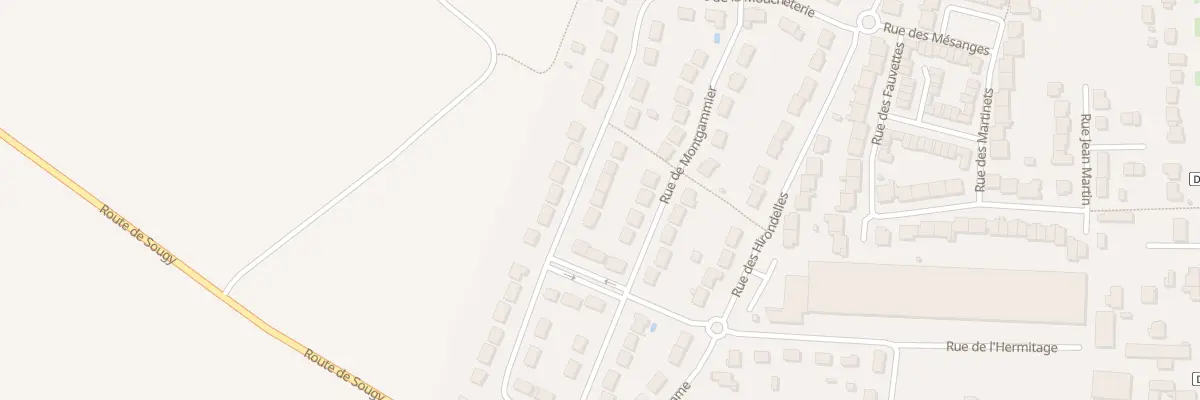 Plan du 25 Rue de la Mouchèterie à Chevilly