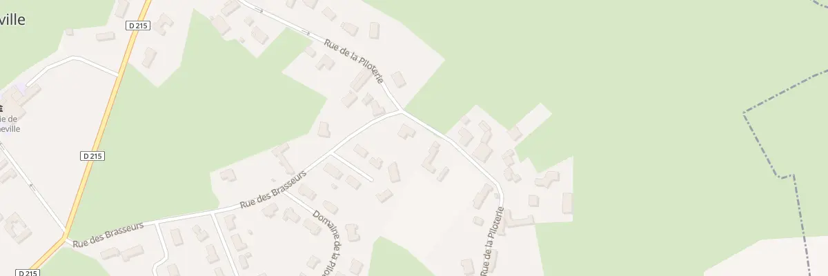 Plan du 20 Rue de la Piloterie à Menneville