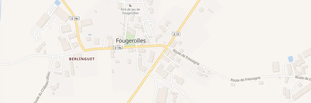 Plan du 5009 Le Bourg à Fougerolles