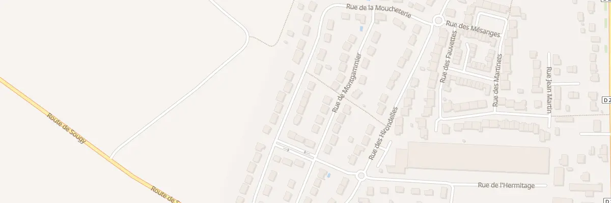 Plan du 23 Rue de la Mouchèterie à Chevilly
