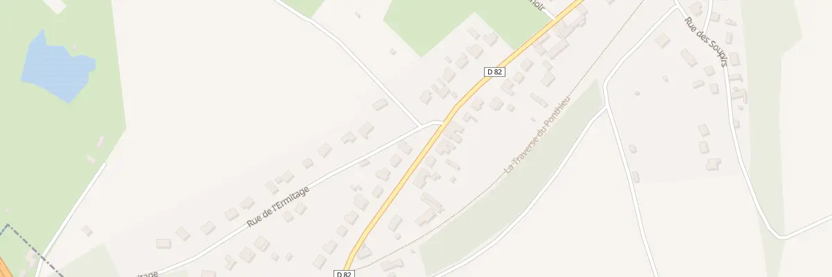 Plan du 128 Rue des Prés à Caours